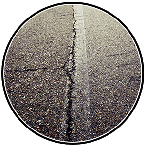 Baughman Magic Seal, asphalt pavement, asphalt crack filling