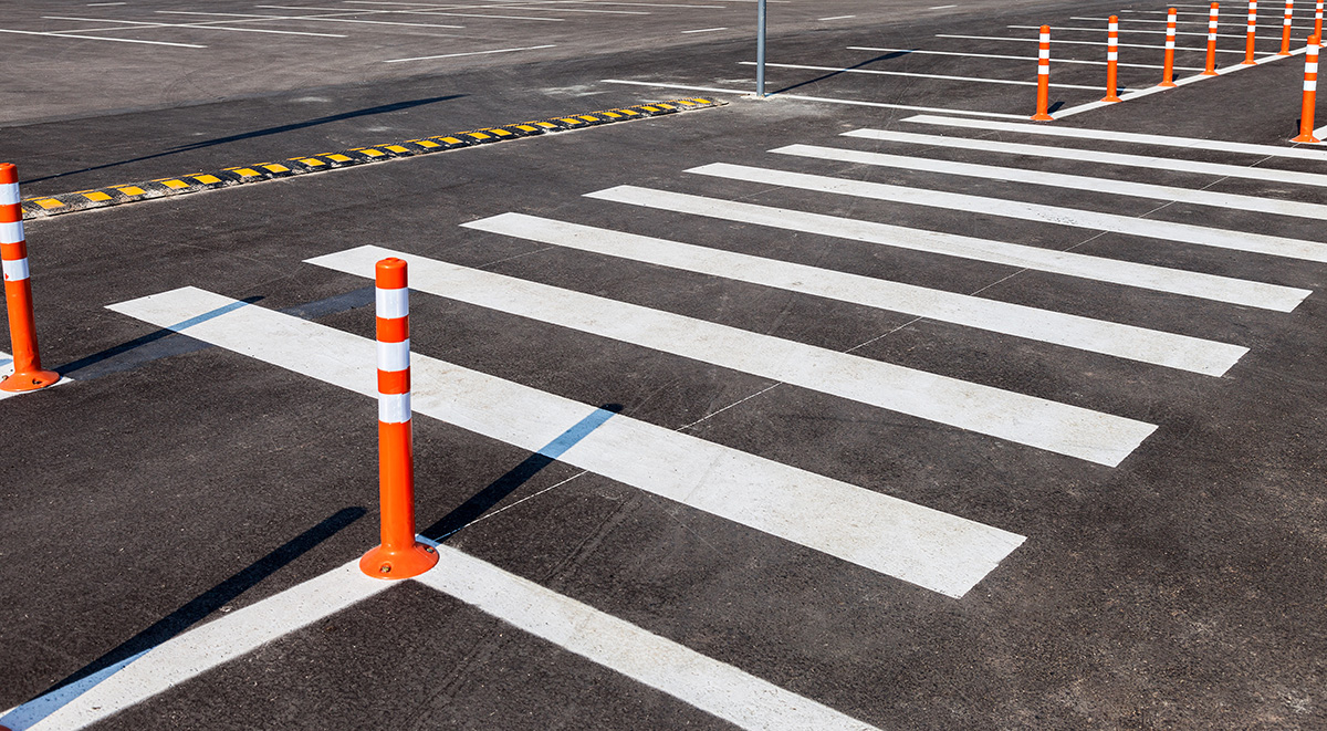 parking lot striping, traffic paint, wny striping services, asphalt striping, blacktop striping