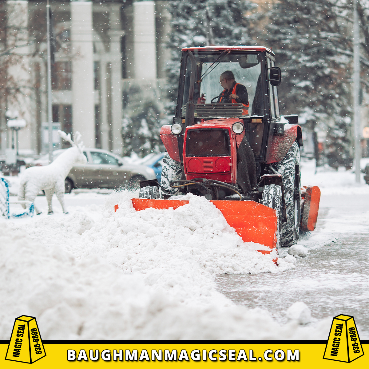 Read more about the article Parking lots in winter