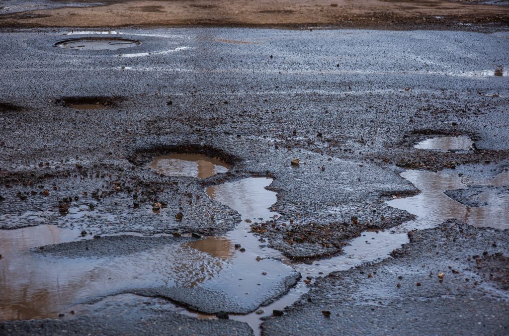 Potholes: The Bumpy Road of Life
