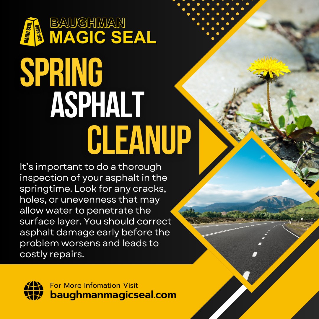 Read more about the article Spring is the perfect time to check on your asphalt
