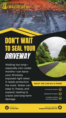 Read more about the article Don’t wait until it’s too late to seal your driveway