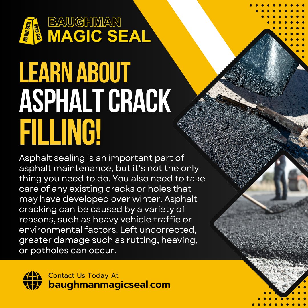 Read more about the article Cracks in your asphalt shouldn’t be ignored