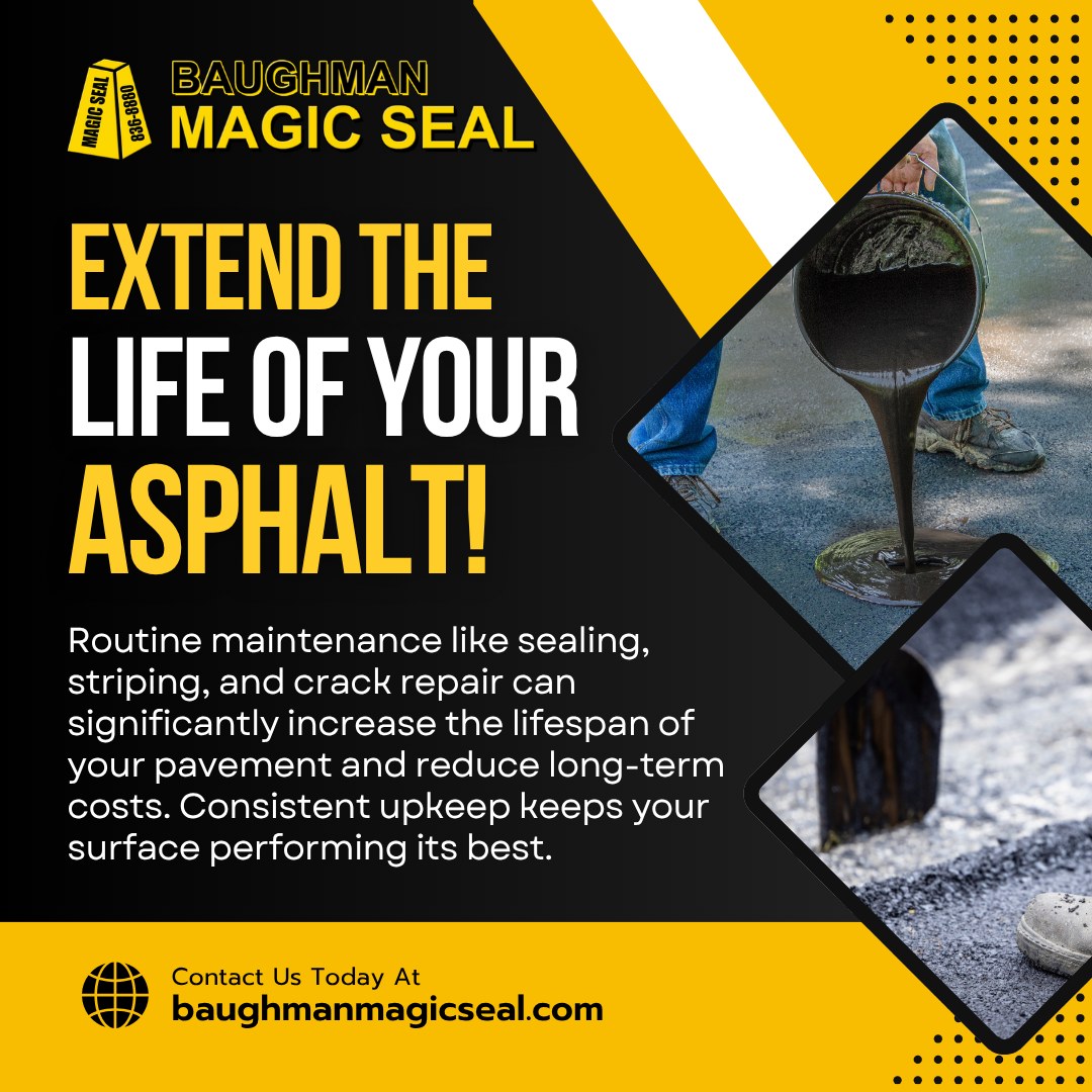 Read more about the article Extend the life of your asphalt with routine maintenance